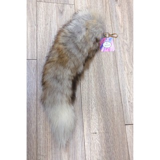 Móc khóa giả lông chồn size lớn cực đại
