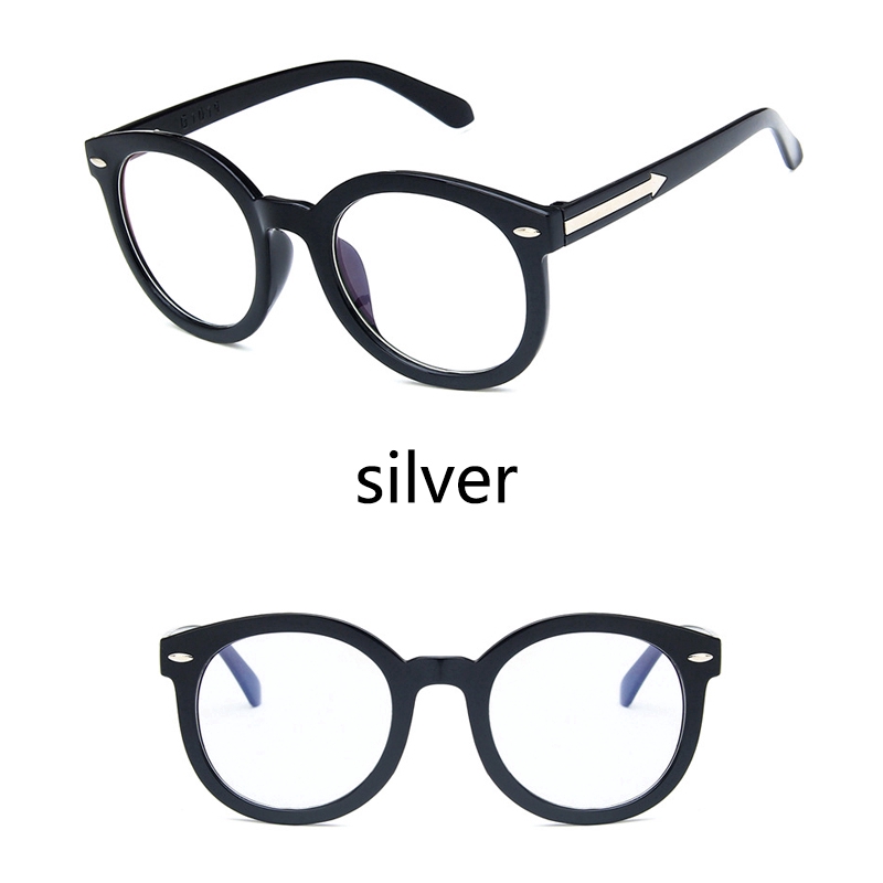 Mắt kính khung tròn cá tính thời trang Hàn Quốc