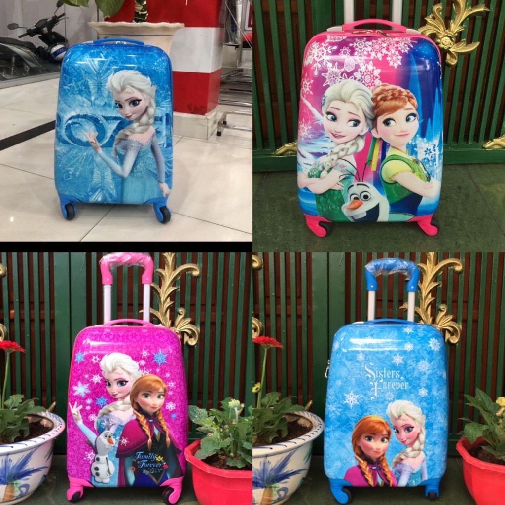 [SALE] Vali Elsa được chọn màu và hình ( Đủ nhiều mẫu elsa cho bé)