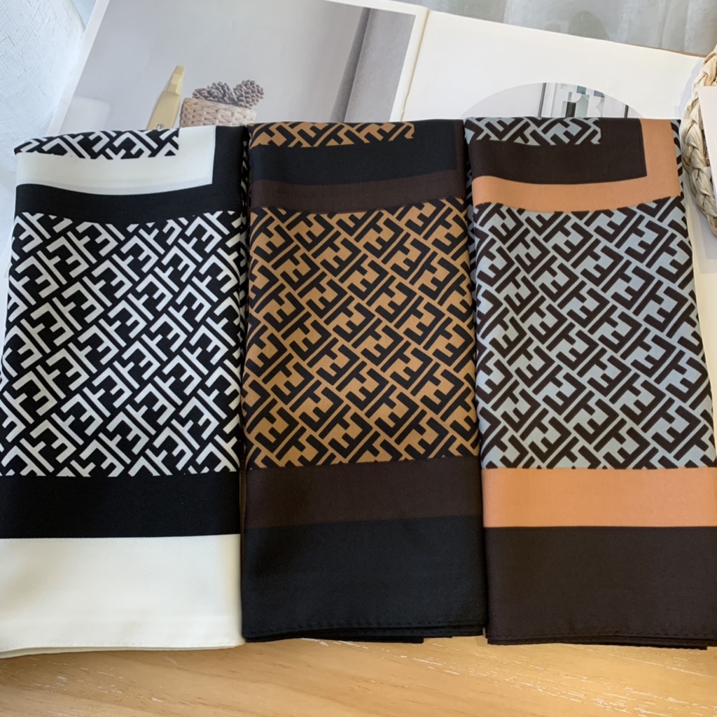 Khăn Choàng Vuông 90cm(35.4inch) Tudung WJ1007-14-02 Thời Trang