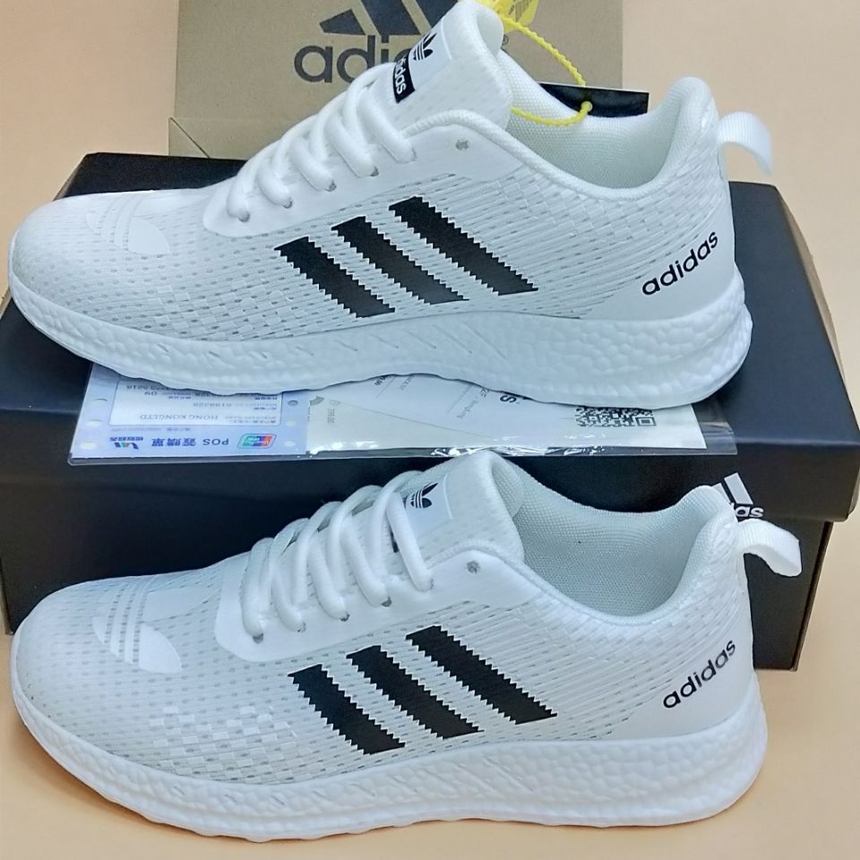 Giày Thể Thao Adidas Màu Trắng Năng Động Thời Trang Dành Cho Cả Nam Và Nữ