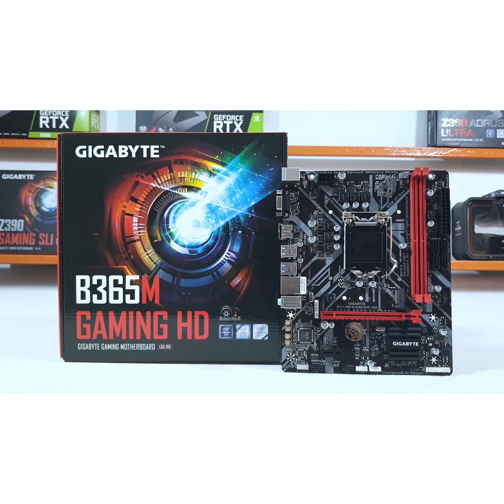 Bo mạch chủ Mainboard Gigabyte B365M GAMING HD đẳng cấp thương hiệu PRO gaming