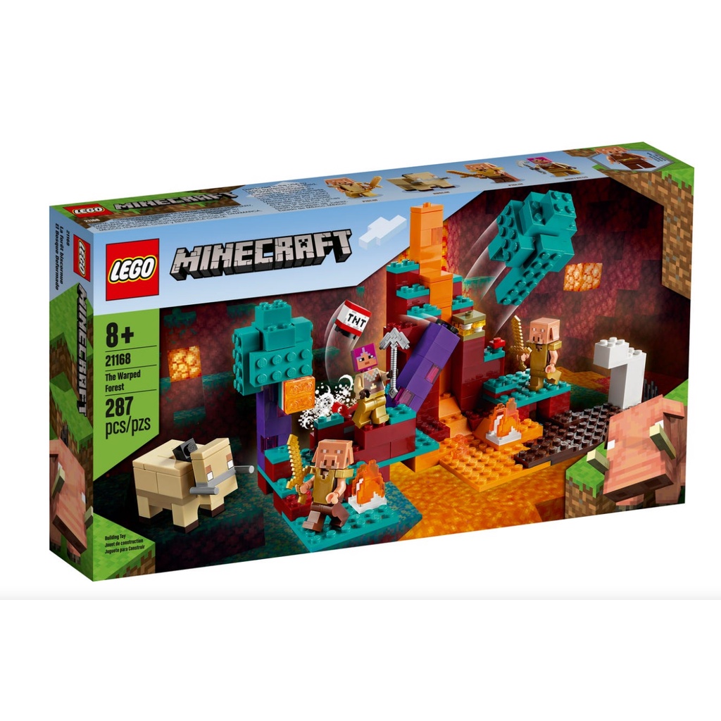 Lego HaHa - Lego Minecraft - Khu Rừng Sinh Thái Warped - 21168