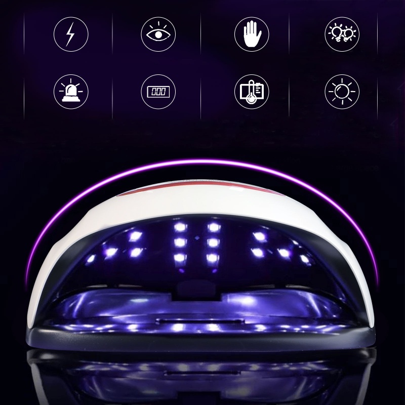 Đèn LED UV 220W 4 Chế Độ Hẹn Giờ Chuyên Dụng Cho Sơn Móng Tay