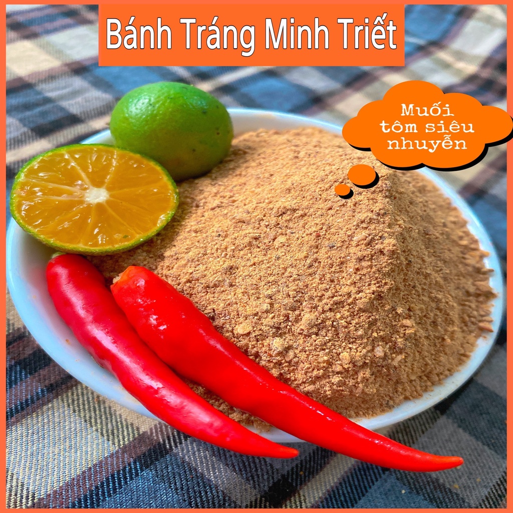 [200gr] Muối tôm Tây Ninh siêu nhuyễn ( TÔM NHIỀU )