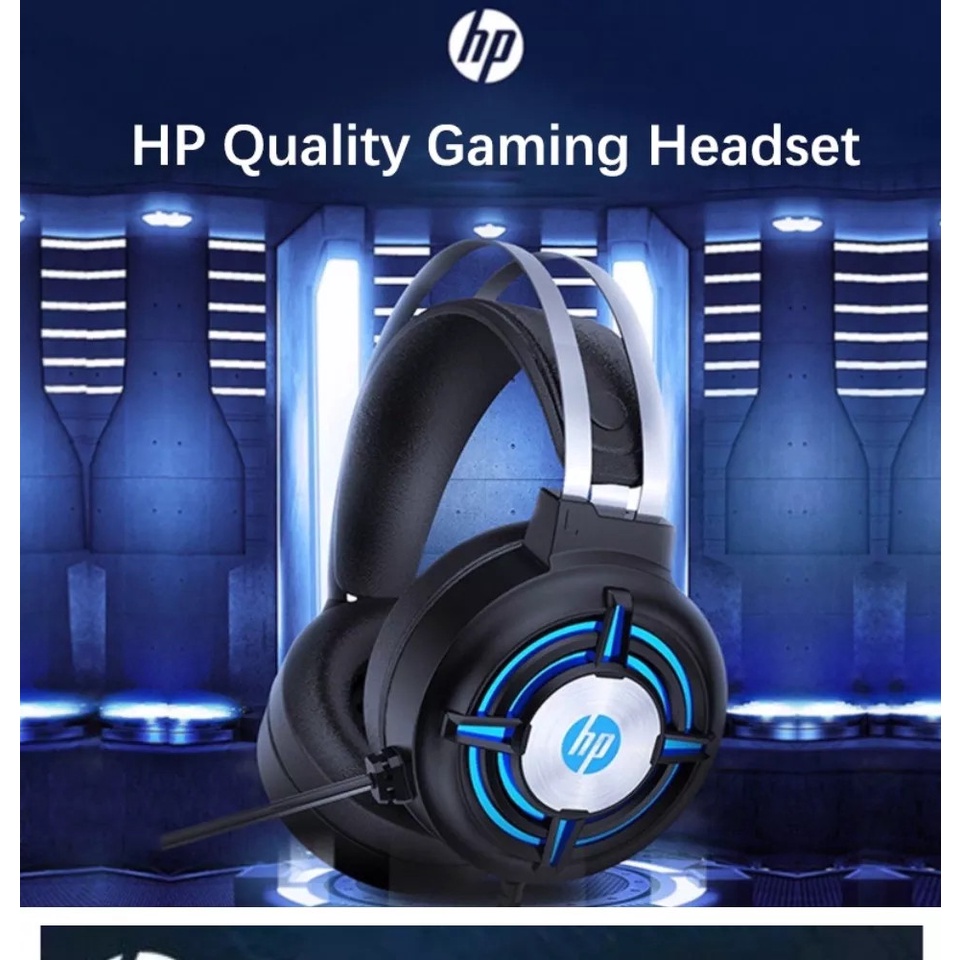Tai nghe Gaming, Học tâp, Nghe nhạc HP- H120G, kết nối Jack USB 7.1, Có mic , Led RGB – Dùng cho máy vi tính, laptop