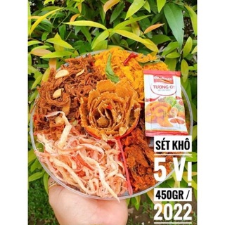 Set khô lục vị hoa mai