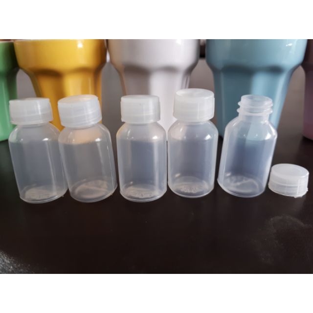 [FREESHIP TỪ 50K] Bộ 10 Chai nhựa 5ml nắp vặn trắng hoặc nắp nhỏ mắt vàng siêu xinh