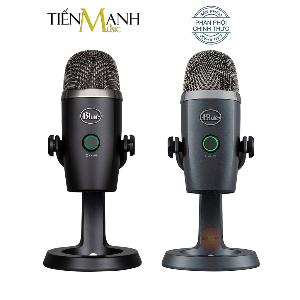 [Chính Hãng] Micro Blue Yeti Nano USB Condenser Mic Thu Âm Podcast, Livestream, Radio, ASMR Microphone Phòng Thu Studio