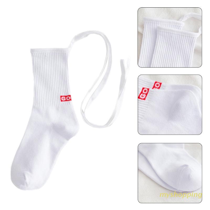 Vớ dài tới gối thắt nơ chéo phong cách lolita dành cho nữ