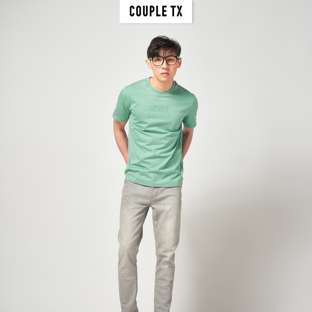 Áo Thun Nam In Thông Điệp Khám Phá Couple TX MTS 1021