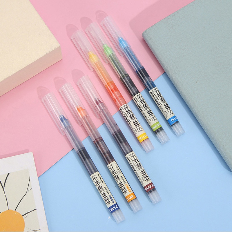 Bút Mực Gel Ngòi 0.5mm 12 Màu Thời Trang Hàn Quốc