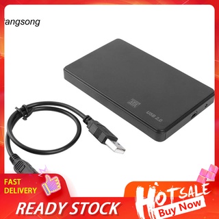 Hộp Đựng Ổ Cứng Ngoài Usb 2.0 2.5inch Sata Hdd Ssd Cho Pc Laptop