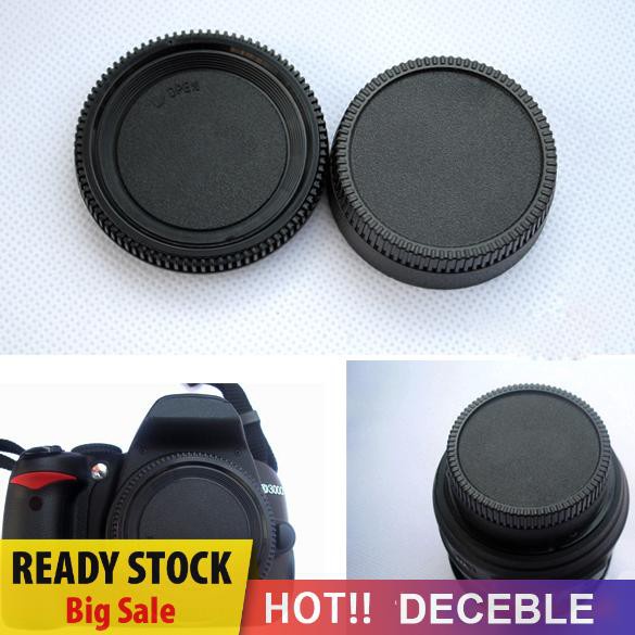 Deceble Rear Lens Cap Cover Body Cap For All Nikon AF AF-S DSLR SLR Lens Dust Camera