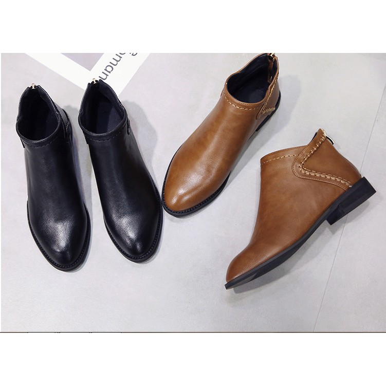 Bốt Nữ Cao Cổ Thời Trang Da Mềm sang chảnh Hàn Quốc | BigBuy360 - bigbuy360.vn