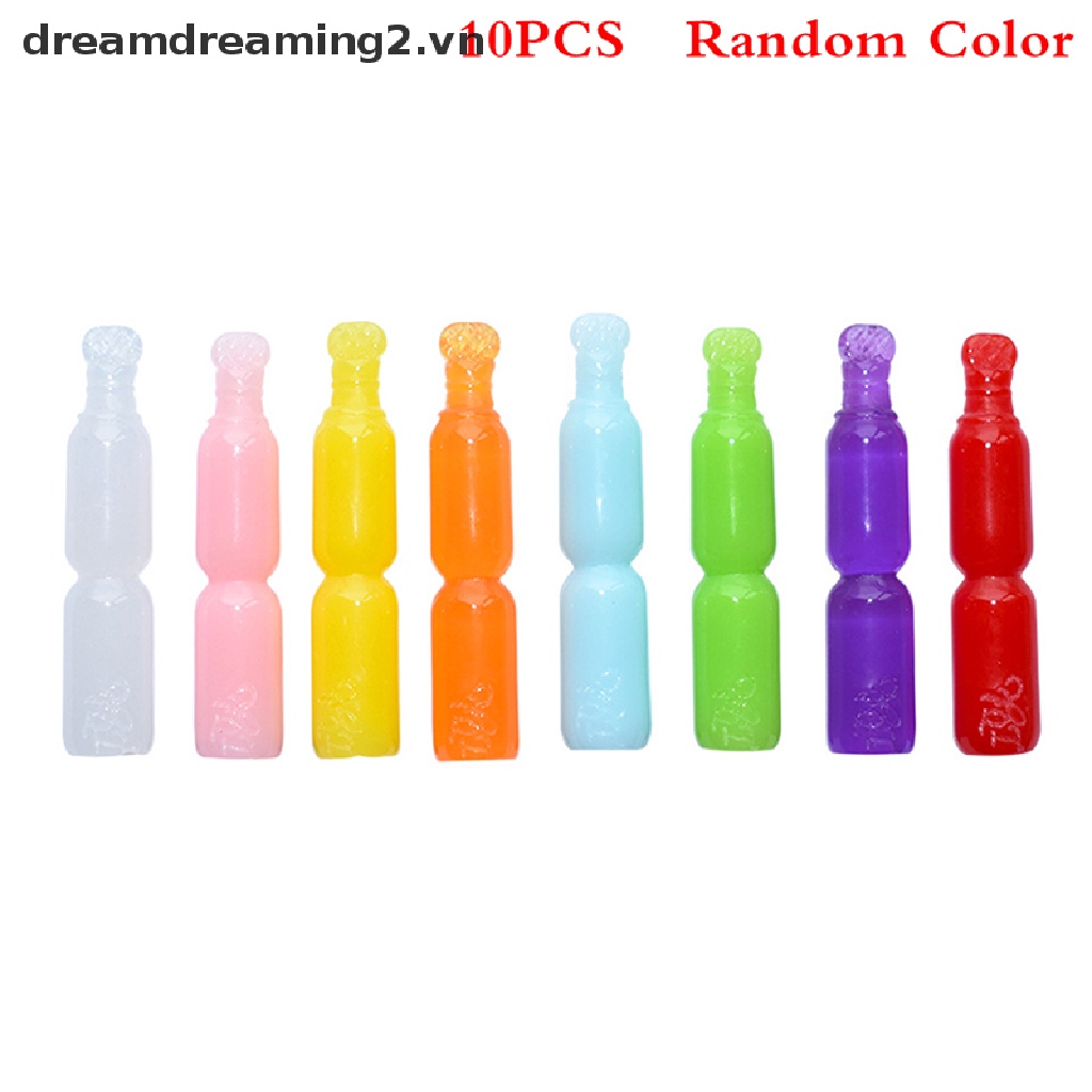 Set 10 Mô Hình Cây Kem mini Trang Trí Nhà Búp Bê