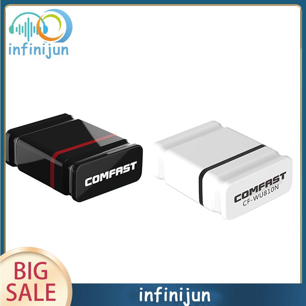 Usb 2.0 Thu Sóng Wifi Comfast Cf-Wu810N Usb 2.0 150mbps 2.4ghz