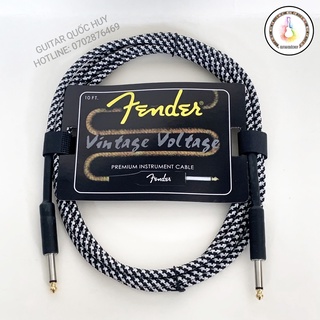 Dây line Fender dài 6 mét (Jack 6ly) - dùng để kết nối đàn Guitar với loa