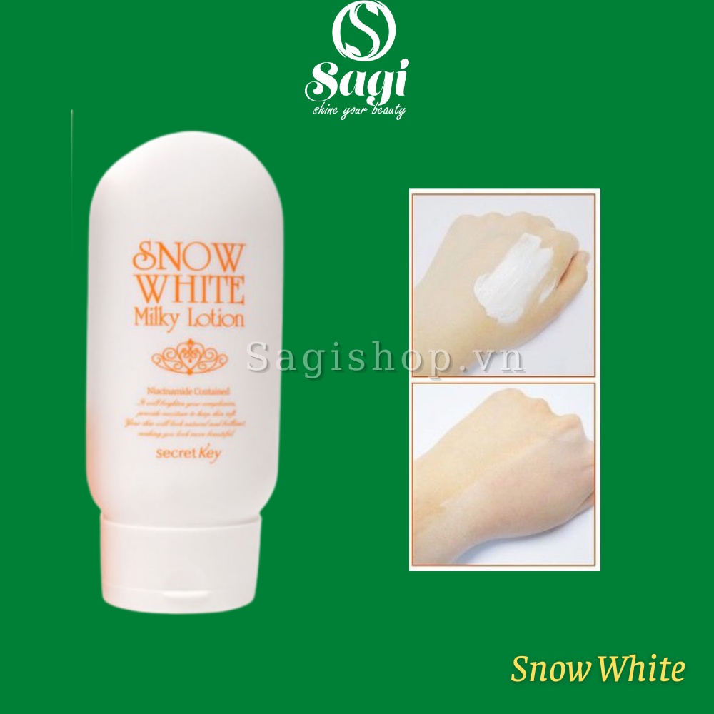 Sữa Dưỡng Trắng Da Secret Key Snow White Milky Lotion