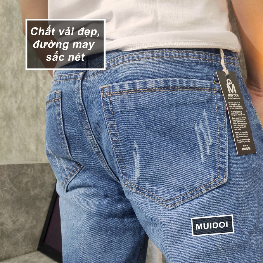 [Mã FAMALLT5 giảm 15% đơn 150K] Quần jean nam (xanh bạc) Q496 MĐ | BigBuy360 - bigbuy360.vn