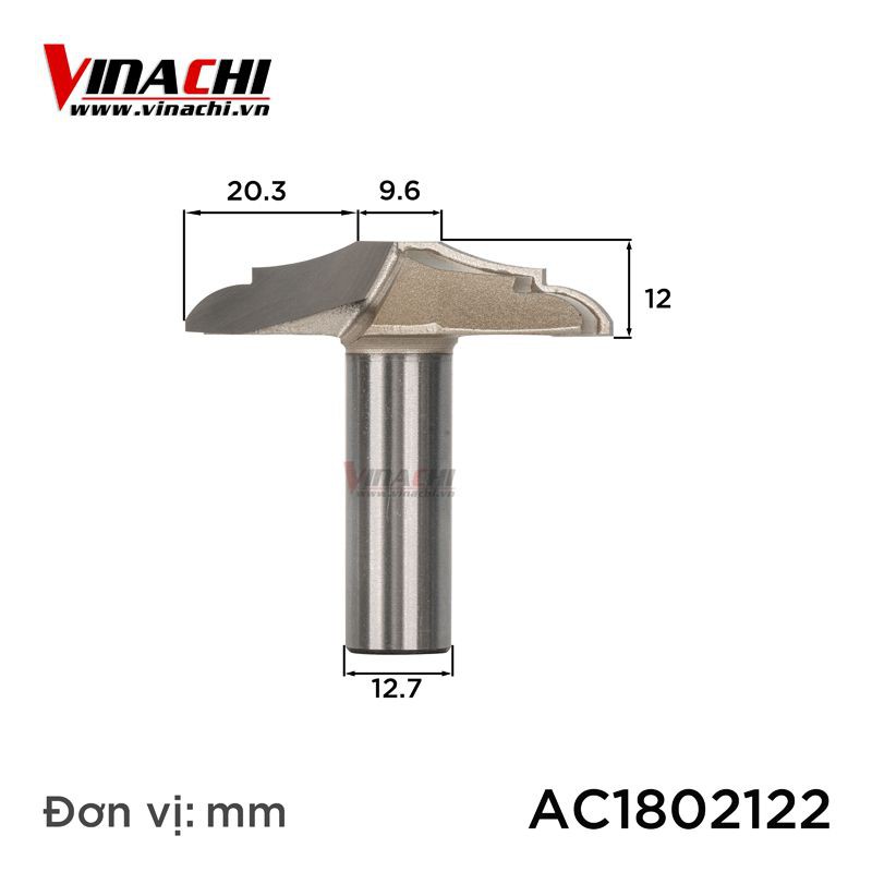 Mũi huỳnh ván AC1802 - 1/2*2