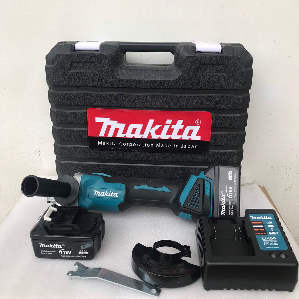 [Giá Siêu Rẻ] Máy Mài Pin Makita 118V - Không Chổi Than - Máy cắt, Máy Mài Góc Makita - 100% lõi đồng