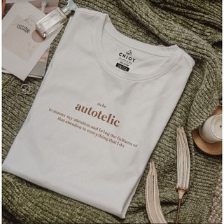 Áo thun in trắng đen cotton 🍄 Autotelic 🍄