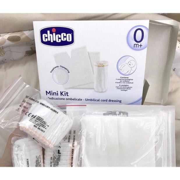 Bộ băng gạc quấn rốn Chicco