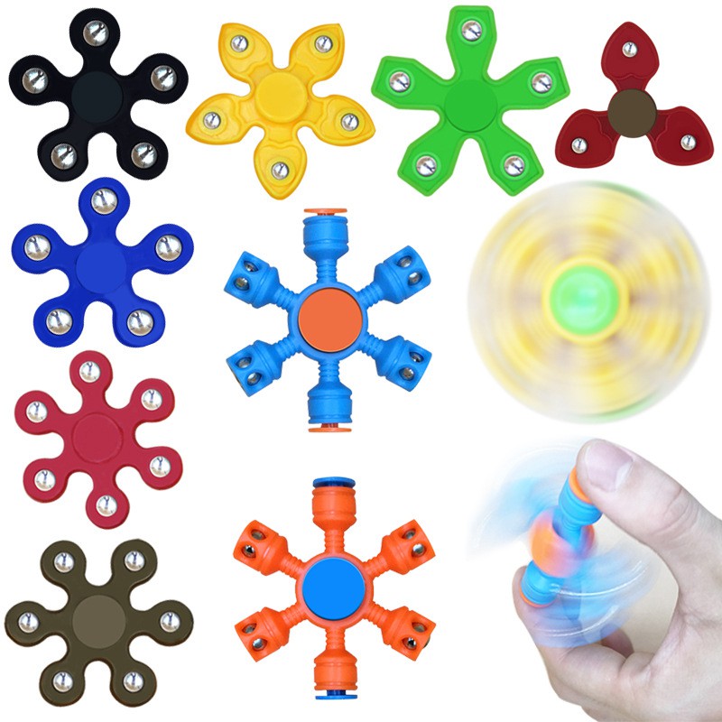 Con quay Spinner 2 cánh/ 3 cánh/ 4 cánh/ 5 cánh bi nhiều màu