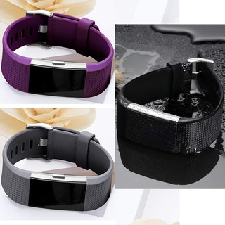 Soft Silicone Replacement Band Strap For Fitbit Charge 2 Smart Watch