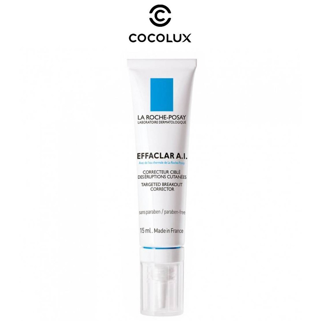 [Công Ty, Tem Phụ] Kem chấm mụn Effaclar A.I. La Roche Posay-[COCOLUX]