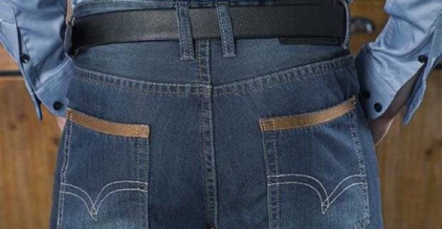 Quần Jeans Xanh Cao Cấp size 38