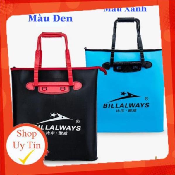 Túi đựng cá nhựa dẻo có khoá kéo, có đấy túi Daiwa xịn xò đồ câu FISHING_HD