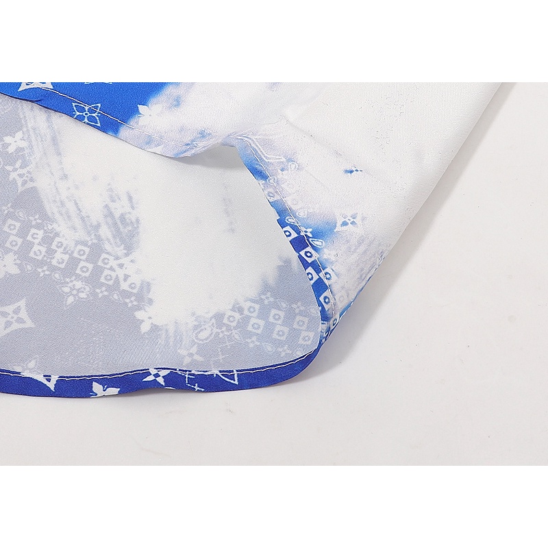 Spot Mới Llllvv Áo Sơ Mi Dài Tay In logo Chữ Cái Đầy Đủ Phong Cách Cho Nam Và Nữ