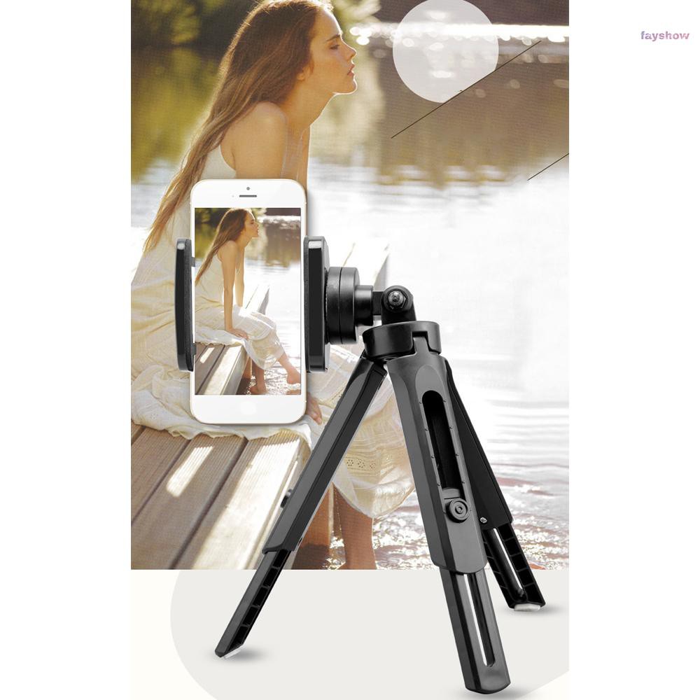 Tripod mini chỉnh được tương thích hầu hết điện thoại/camera cho phát trực tuyến