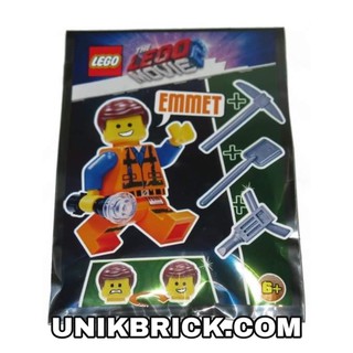 [CÓ HÀNG] Lego UNIK BRICK The Lego Movie 2 471905 Emmet Foil Pack Polybag Túi nhân vật Emmet chính hãng (như hình).