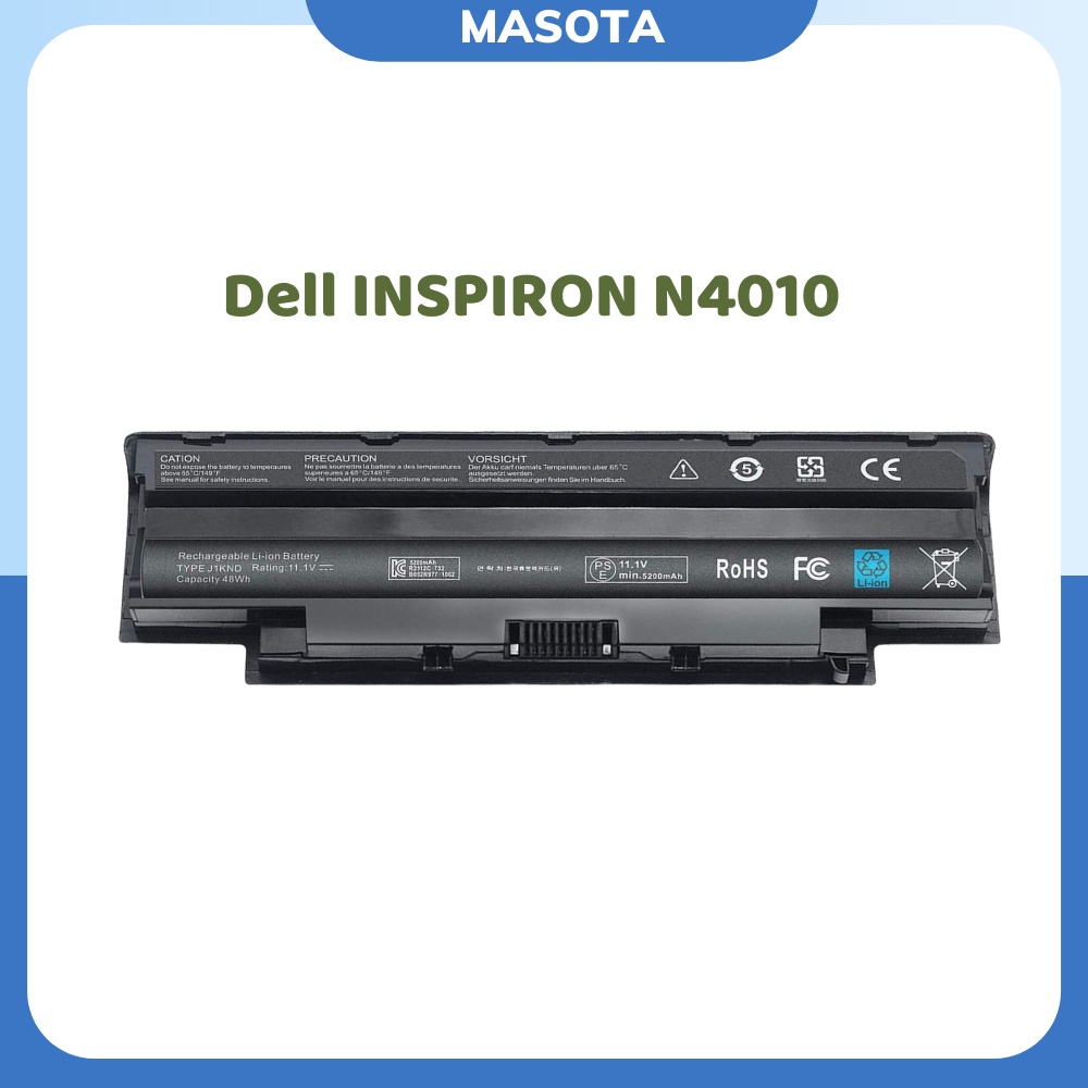 Pin laptop Dell INSPIRON N4010, N4110, N5010, N3010, n5110, N4050, N5050,3420, 3520, 14R, 15R VOSTRO 1450,1440, 2420