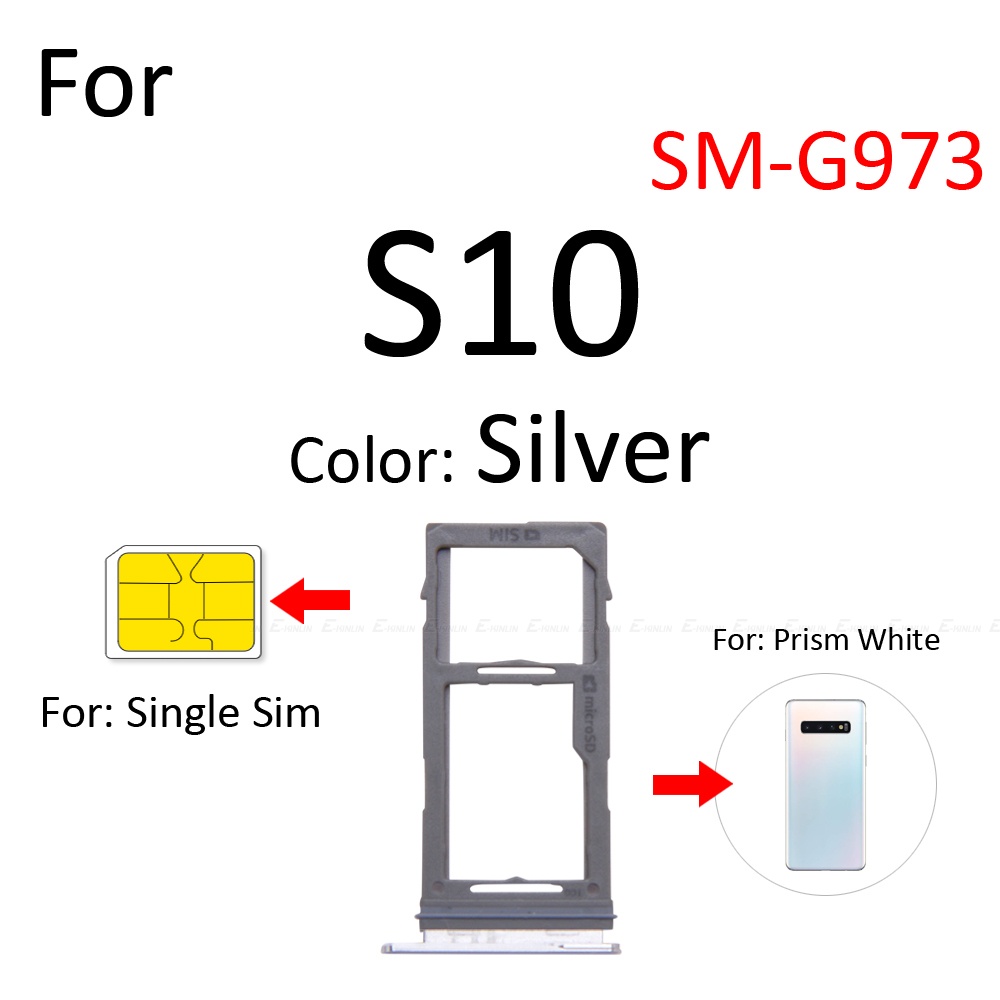 Khay Đựng Thẻ Sim Cho Điện Thoại Samsung Galaxy S10 5G G973 G977