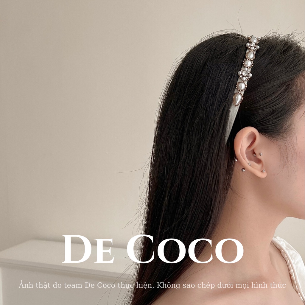 Bờm tóc nữ De Coco Charmy phong cách vintage