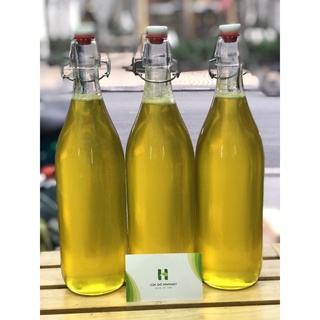 MẬT ONG HOA BẠC HÀ vụ mới cuối 2023, chai thủy tinh 1.000ml.