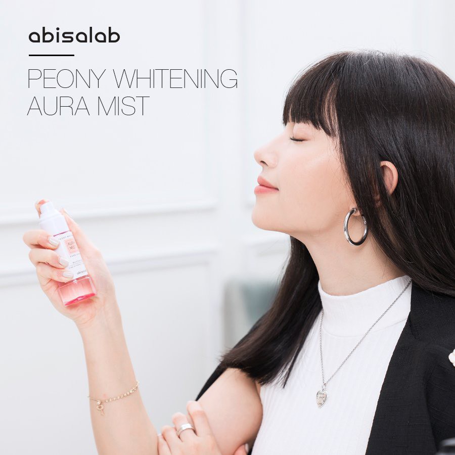 Xịt khoáng tế bào gốc chiết xuất hoa mẫu đơn - Aura Mist Abisalab 100ml | BigBuy360 - bigbuy360.vn