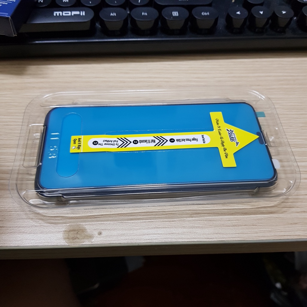 Kính cường lực ip full khung siêu cứng New blue arrow, dành cho ip x, xs, xr, xsmax, 11pro, 12, 12promax, 13promax