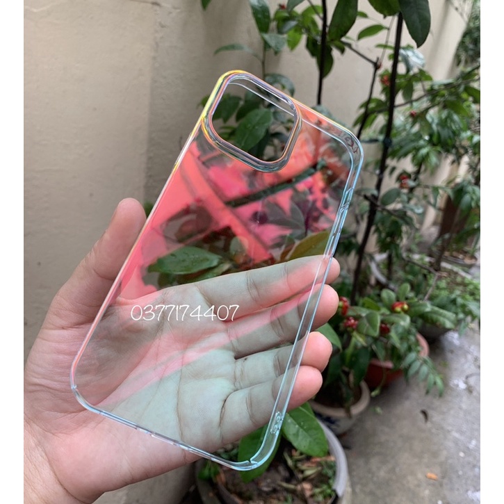 Ốp lưng Memumi trong đổi màu cho iPhone 14 Pro Max, 14 Pus, 13, 13 Pro, 13 Pro Max bất tử không ố màu