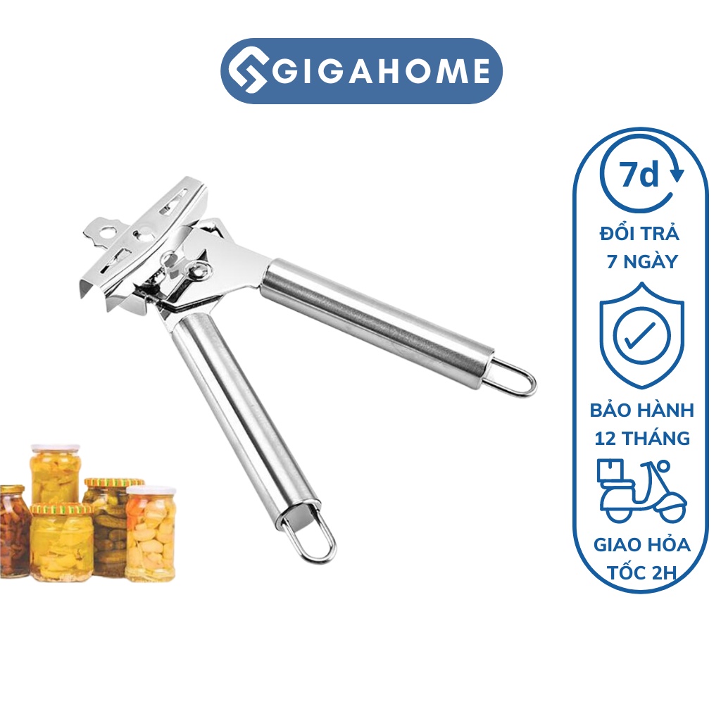 Dụng Cụ Mở Nắp Hộp, Khui Lon Đa Năng GIGAHOME Inox Cao Cấp 10254