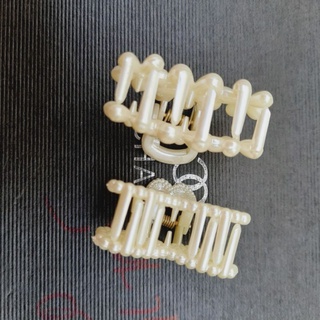 Kẹp nửa tóc đính hạt xiêu xinh(4cm-4.5cm)