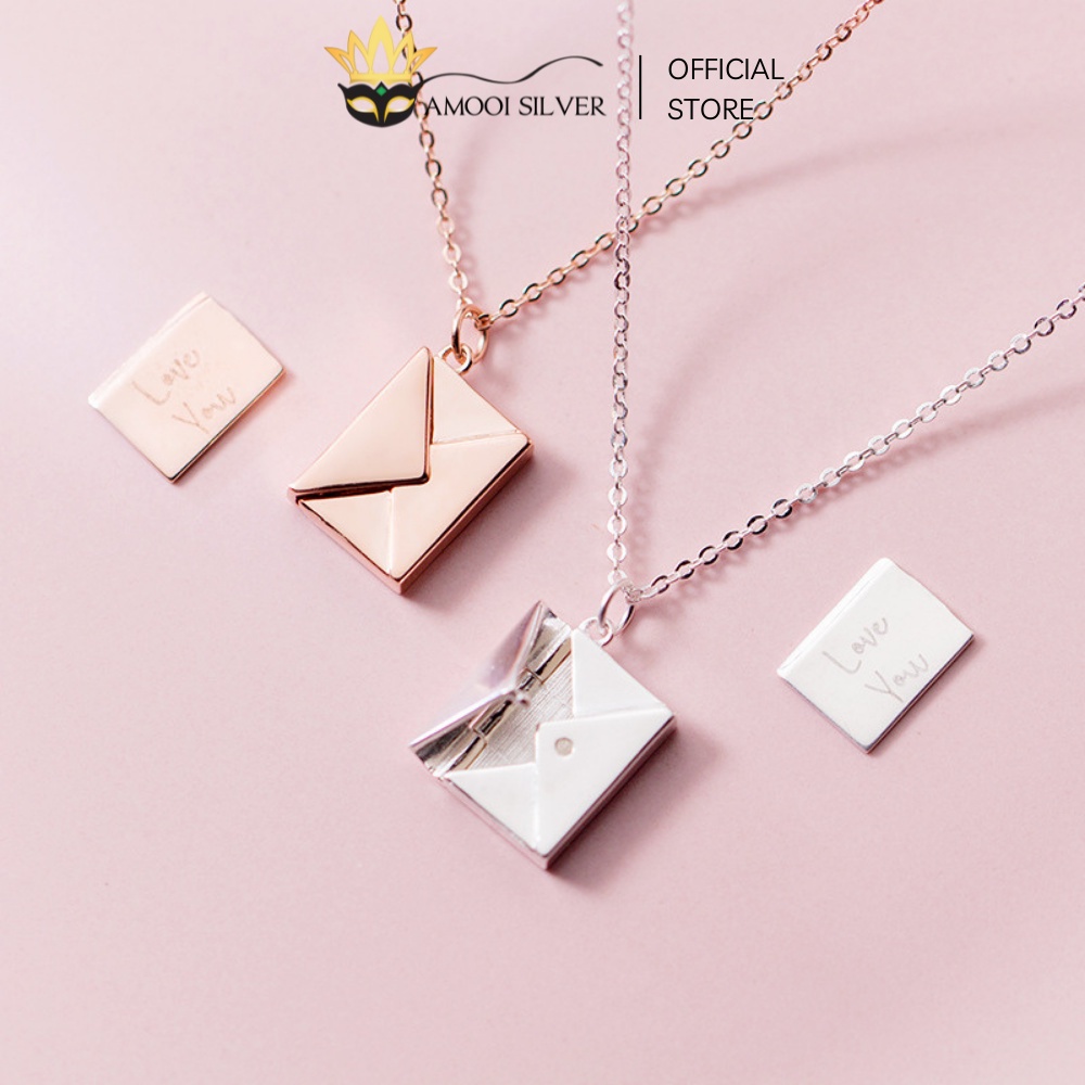 Dây Chuyền Bạc S925 Mẫu Phong Thư - Amooi Silver AD04
