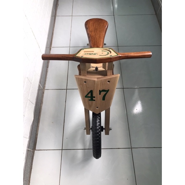 Xe Thăng Bằng Gỗ Xe Chòi Chân Gỗ Cho Bé 3 4 5 Tuổi An Toàn Bền Đẹp