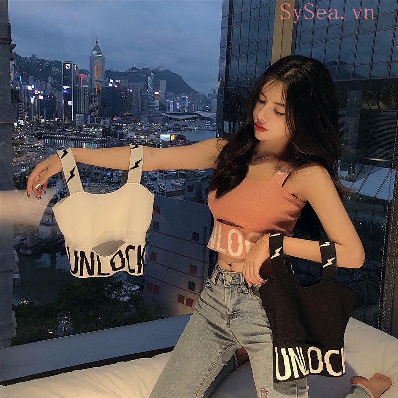 Áo Dây Nữ Cộc Tay Cổ Chữ V Quyến Rũ