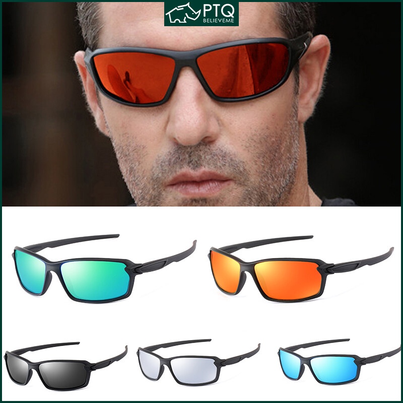 Kính Chống Nắng Phân Cực Mặt Vuông Chất Lượng Cao Phong Cách Vintage Cho Nam Và Nữ