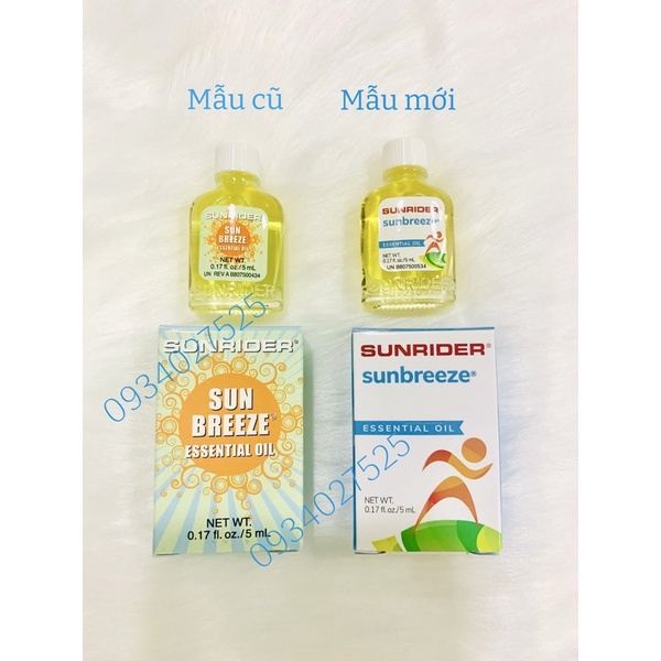 Tinh Dầu [SIÊU CÔ ĐẶC] SUN BREEZE - Nhập Khẩu Từ MỸ Của Tập Đoàn Sunrider